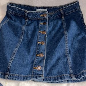 Jean skirt